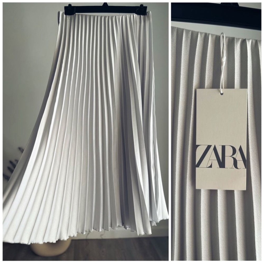 Zara Pleated Skirt New Medium